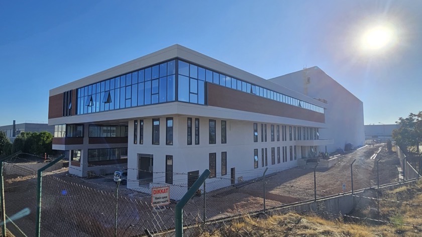 İBAVALRESA ASRS Depo ve Ar-Ge Binası – inşaat aşaması