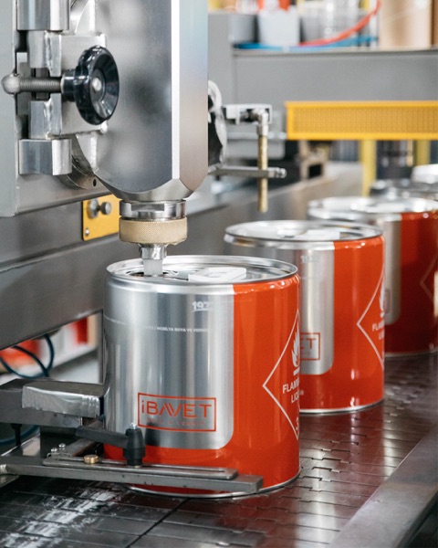 İbavet wood coating packaging